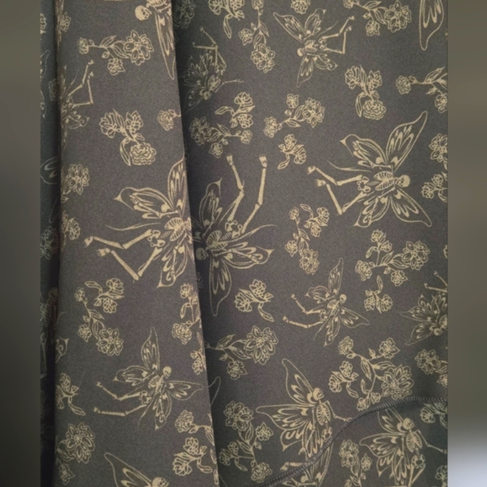 Hot Topic Thorn & Fable Green Midi Layered Whimsygoth Cottagecore Skirt - Picture 5 of 8